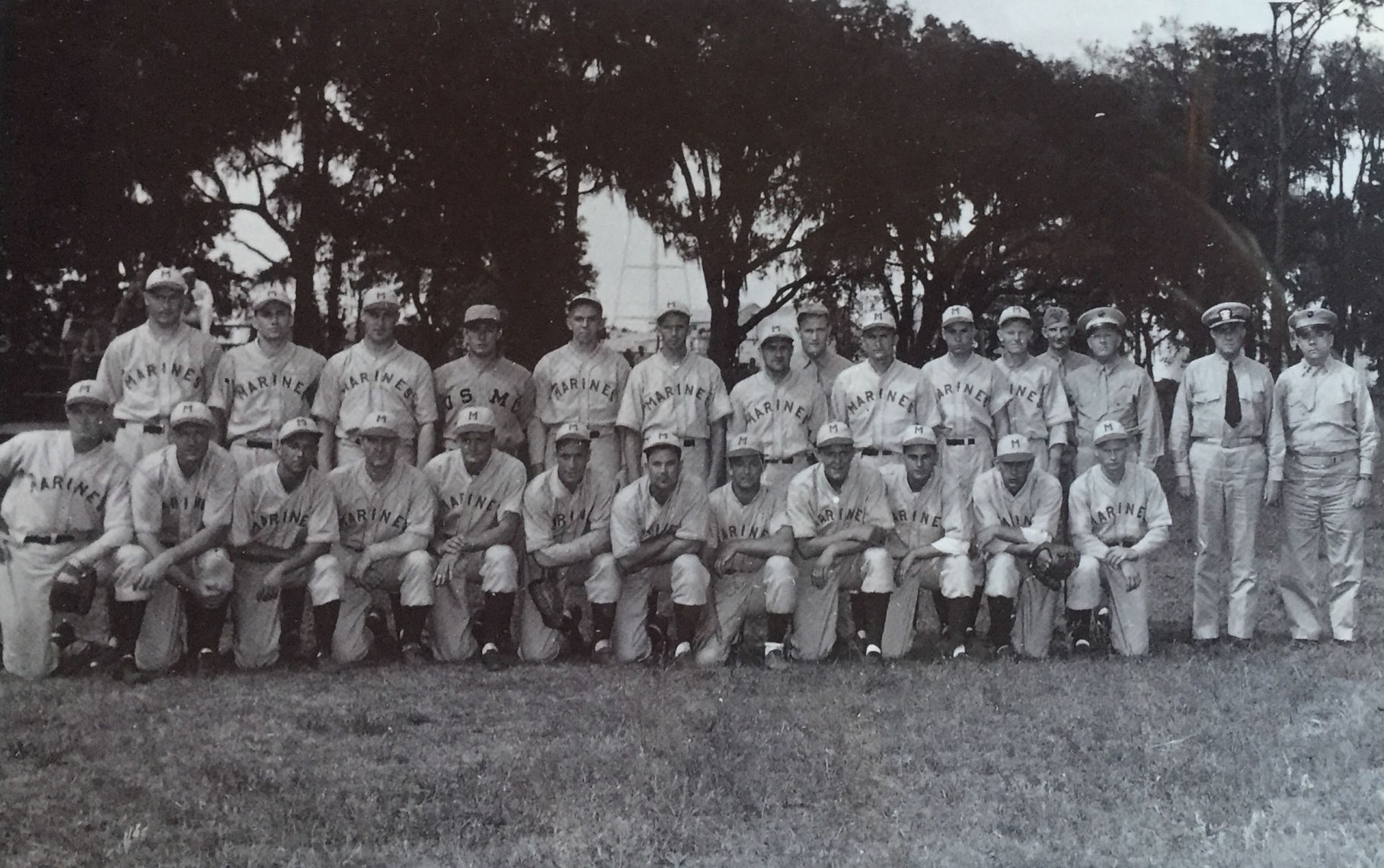 Charles Kohler standing sixth from right